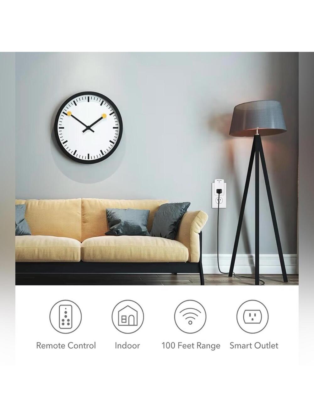 Wireless Remote Control Outlet Set - Picture 4 of 10